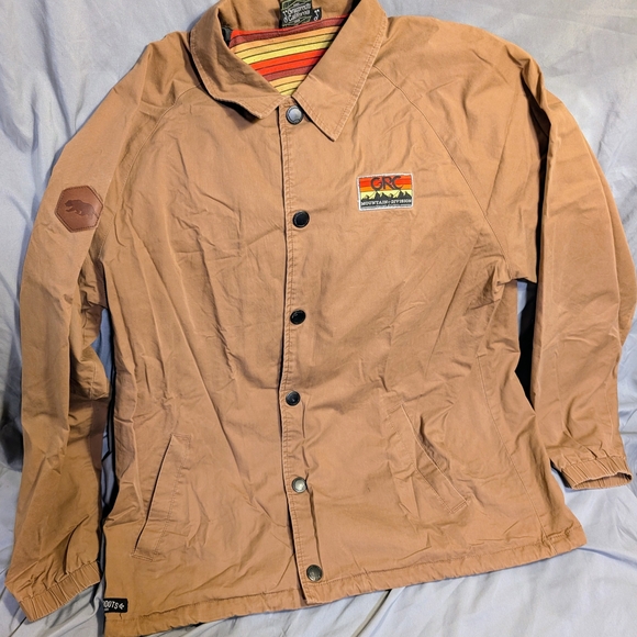 Grassroots California Hooded Button-Up Shirt Jacket – Men’s XL